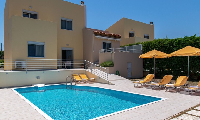 Adelianos Kampos Villa | Yannis2 Private pool, Sea View, Next to amenities