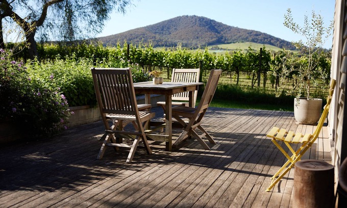 Gruyere House | Yarra Valley Vineyard Cottage - premier location with spectacular views.