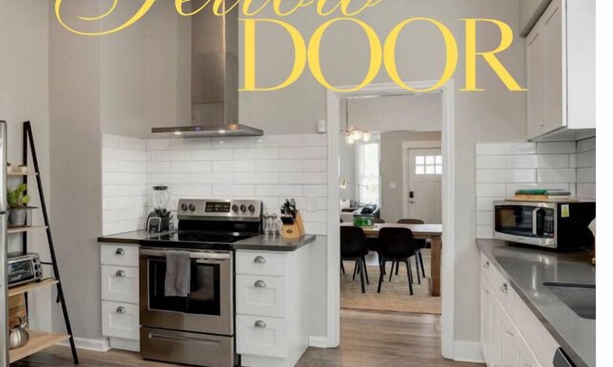 Boise House | Yellow Door at the Heart of Famous Mississippi Ave