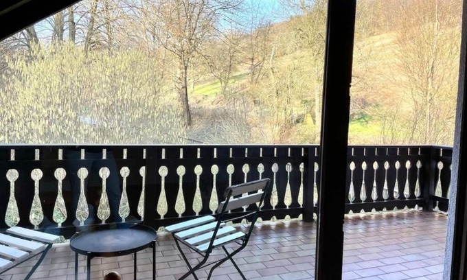 Gorxheimertal Apartment | Yoga by the stream - apartment with 2 terraces in the Odenwald