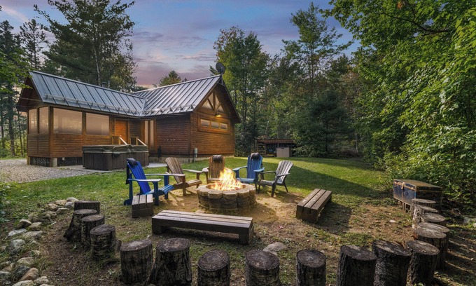 Chertsey Ski Chalet | Yoho - Refuge en Nature Avec Foyer - spa