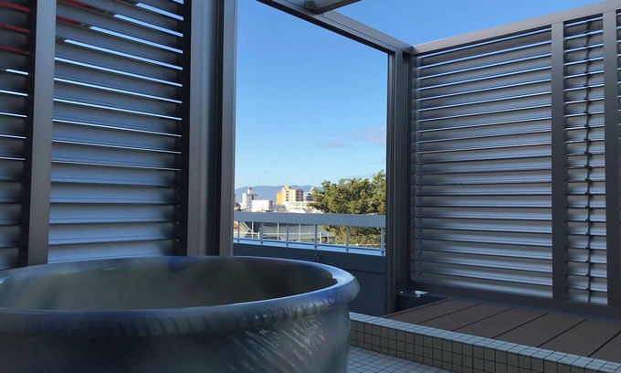 Nishijin Apartment | You can enjoy an open-air bath and BBQ here in the center of Kyoto!