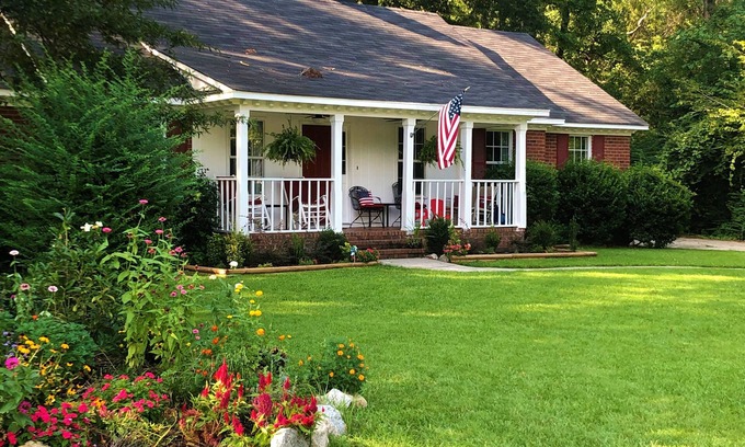 Augusta House | You can hear the roar of the Masters from the front porch!