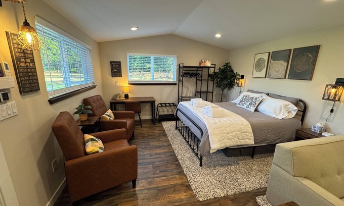 North Bend Cottage | Your North Bend Escape- A Cottage with a view- the majesty of Mt. Si