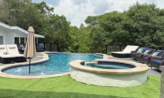 Manchaca House | Your OASIS Nestled In Wooded River Views, POOL