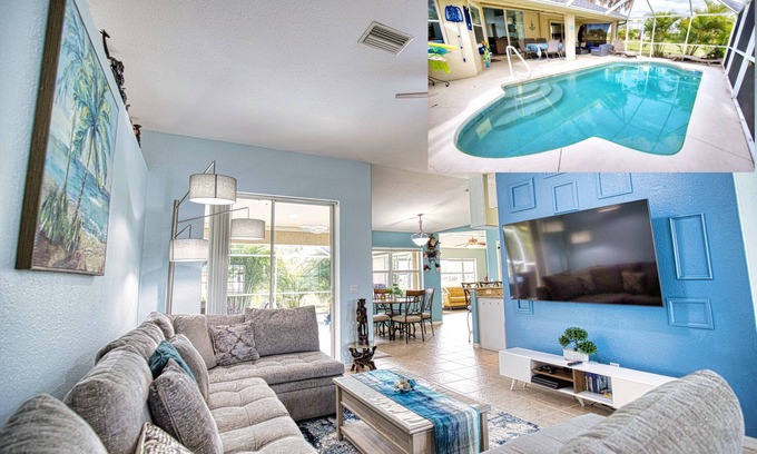 Pinehurst Villa | YOUR PRIVATE OASIS WITH POOL HEATER, MINUTES FROM THE BEACH!