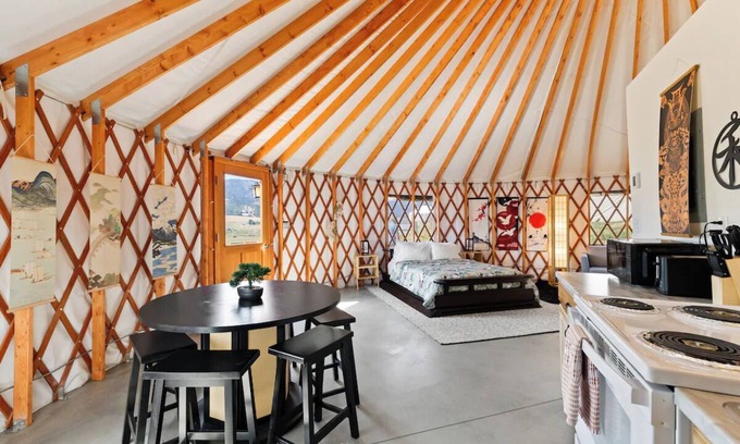 Lava Hot Springs RV Rental | Yurt Retreat in Lava Hot Springs, ID!