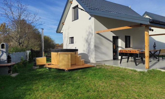 Tarnobrzeg House | Zatoka Perska - dom Francuz z opcją gorącej banii nad jeziorem Tarnobrzeskim