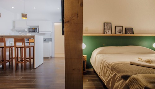 Deluxe Studio, Private Bathroom, Mountain View