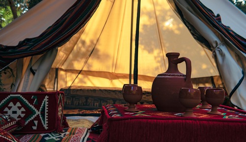 Design Tent, Mountain View, Garden Area