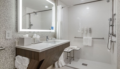 Suite, 2 Queen Beds, Accessible (Mobility & Hearing, Roll-In Shower)