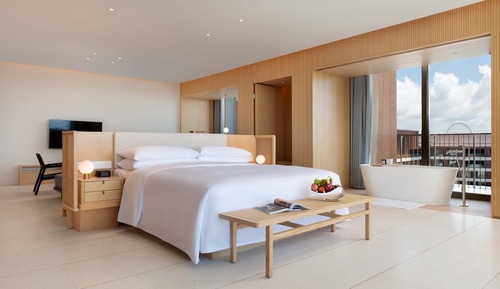 Comfort Studio Suite, 1 Queen Bed, Balcony, Garden View