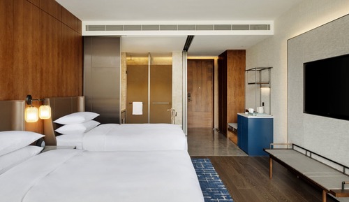 Premium Room, 2 Double Beds, Garden View