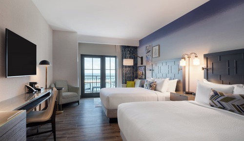 Premium Room, 2 Queen Beds, Balcony, Bay View