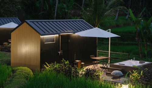 Deluxe Cabin, 1 Double Bed, Hot Tub