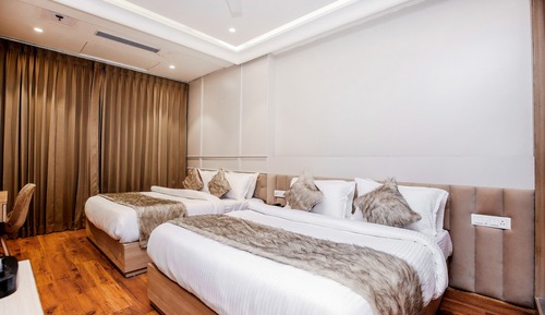 Family Quadruple Room, Courtyard View