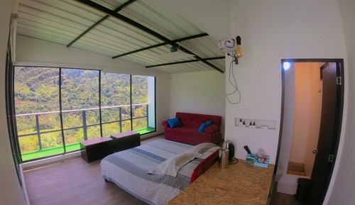 Deluxe Cabin, 1 Queen Bed with Sofa bed, Hot Tub, Mountain View