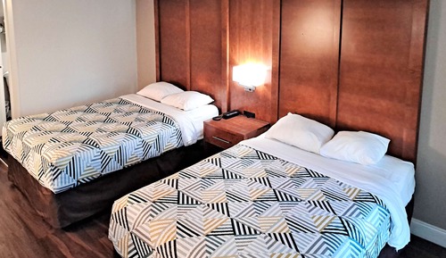 Standard Suite, 2 Double Beds, Non Smoking, Refrigerator & Microwave