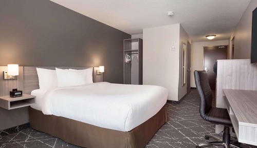 Accessible Room, 1 Queen, Fridge, Microwave,Non Smoking