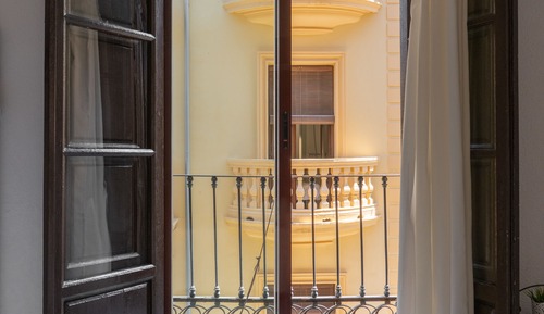 Double Room, Shared Bathroom (outdoor balcony to Cuesta de Gomerez)