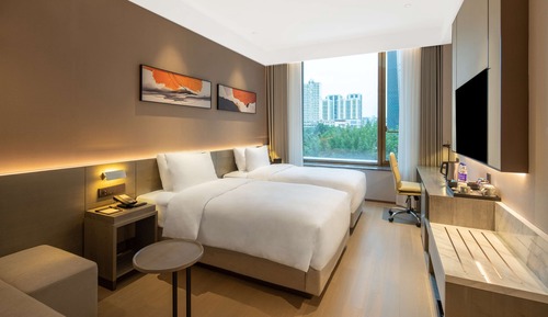 Room, City View (2 Twin Beds with Sofa Bed)