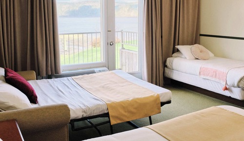 Superior Room, 2 Queen Beds and 1 Sofa Bed (River view)