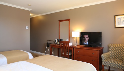 Standard Room, 1 Double and 1 Single Bed, River view