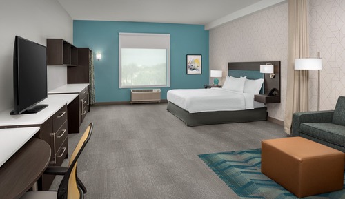 Studio Suite, 1 King Bed, Accessible, Bathtub