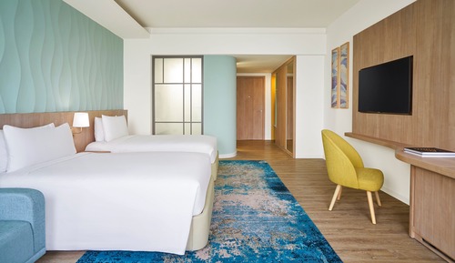 Standard Room, 2 Twin Beds, Ocean View