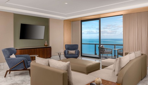 Suite, 1 King Bed, Ocean View, Corner