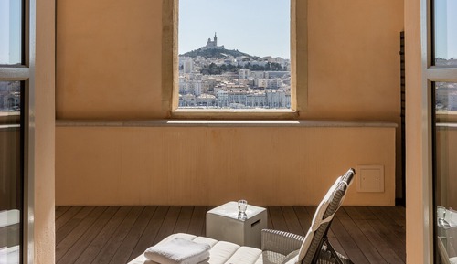 Junior Suite, 1 King Bed, Terrace, Harbor View
