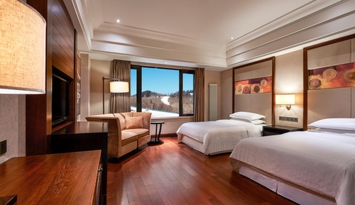 Room, 2 Double Beds, Park View
