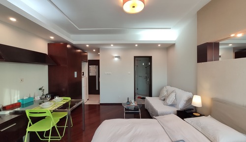 Standard Room, 1 Queen Bed, Kitchenette, City View