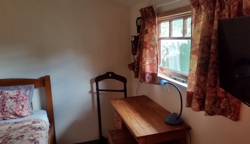 Basic Single Room, 1 Twin Bed, Shared Bathroom, Garden View