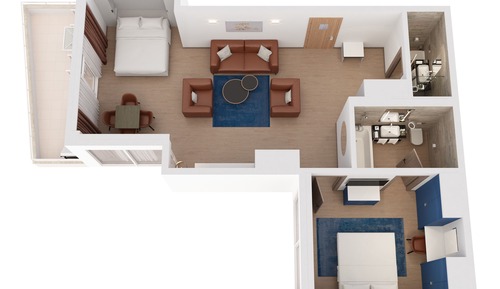 Deluxe Suite, 1 Bedroom (Beach)