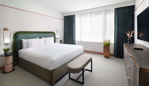 Suite, 1 King Bed with Sofa bed (Revel)