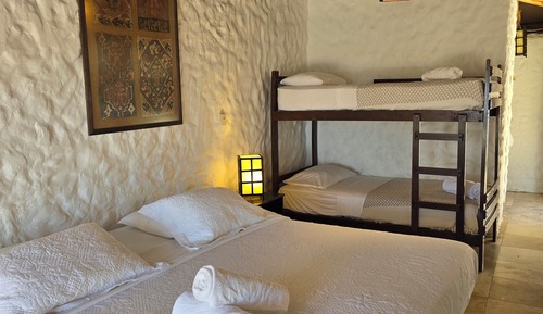 Standard Quadruple Room, Partial Ocean View