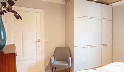 Deluxe apartment with 2 bedrooms, terrace, and sauna