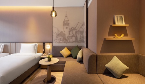 Standard Room, 2 Twin Beds, City View