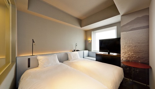 Twin B, 22.1 square meter(110x200 2 beds)