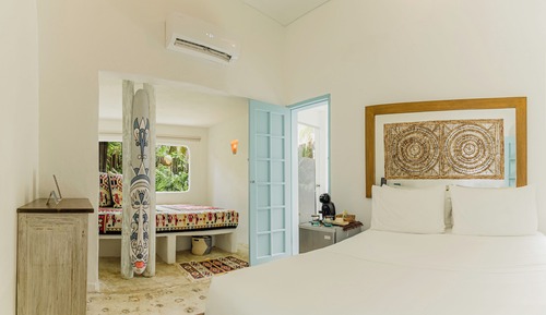 Standard Room, 2 Double Beds, Garden View