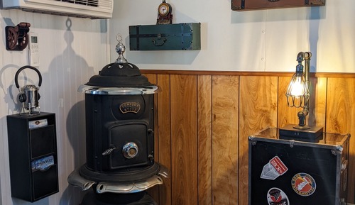 Standard Studio, 1 Queen Bed (Steampunk Train - Private Caboose)