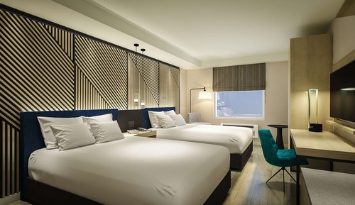 Room, 2 Queen Beds, City View