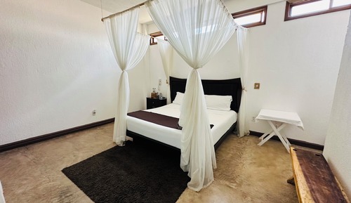 Basic Double Room, 1 King Bed (Interior View w/o TV)