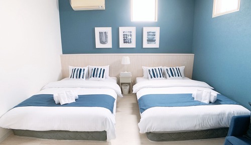 Double Room with 2 Double Beds, Non Smoking (301)(SofaBed is available on advance request)