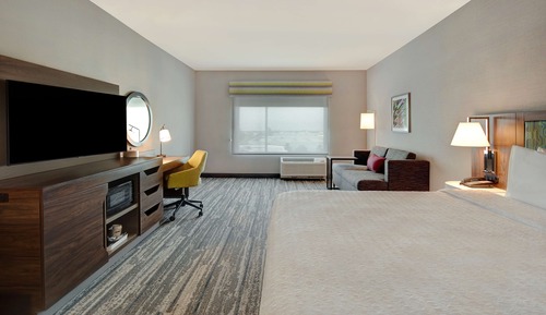 Room, 1 King Bed (Mobility & Hearing, Roll-in Shower)