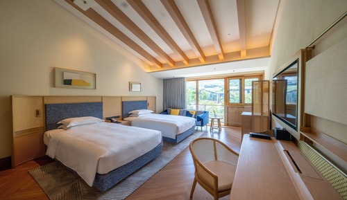Standard Room, 2 Twin Beds, Courtyard View