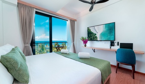 Deluxe Double Room, Balcony, Sea View