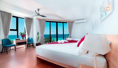 Family Room, Balcony, Sea View