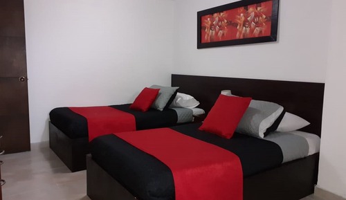 Triple room, 3 single beds